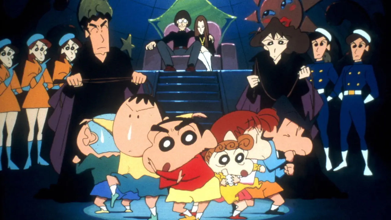 Crayon Shin-chan: The Adult Empire Strikes Back backdrop