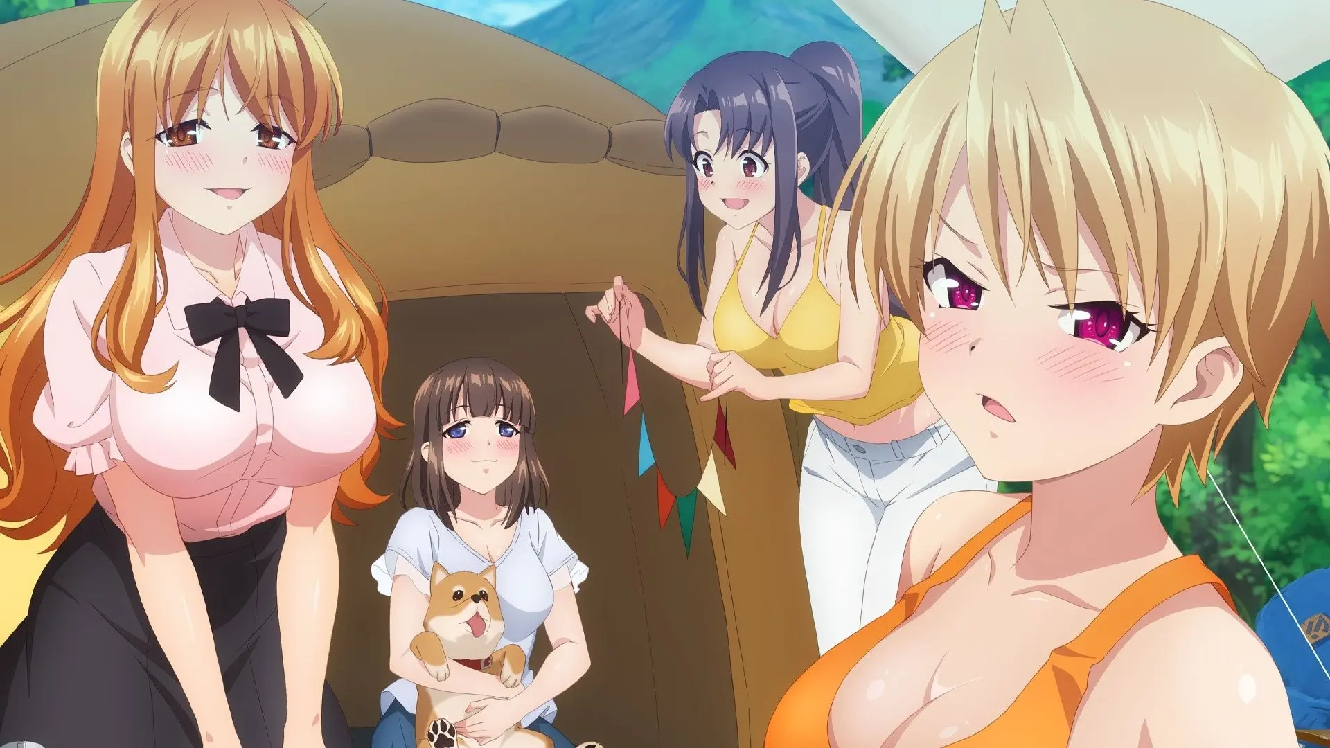 Harem Camp! backdrop