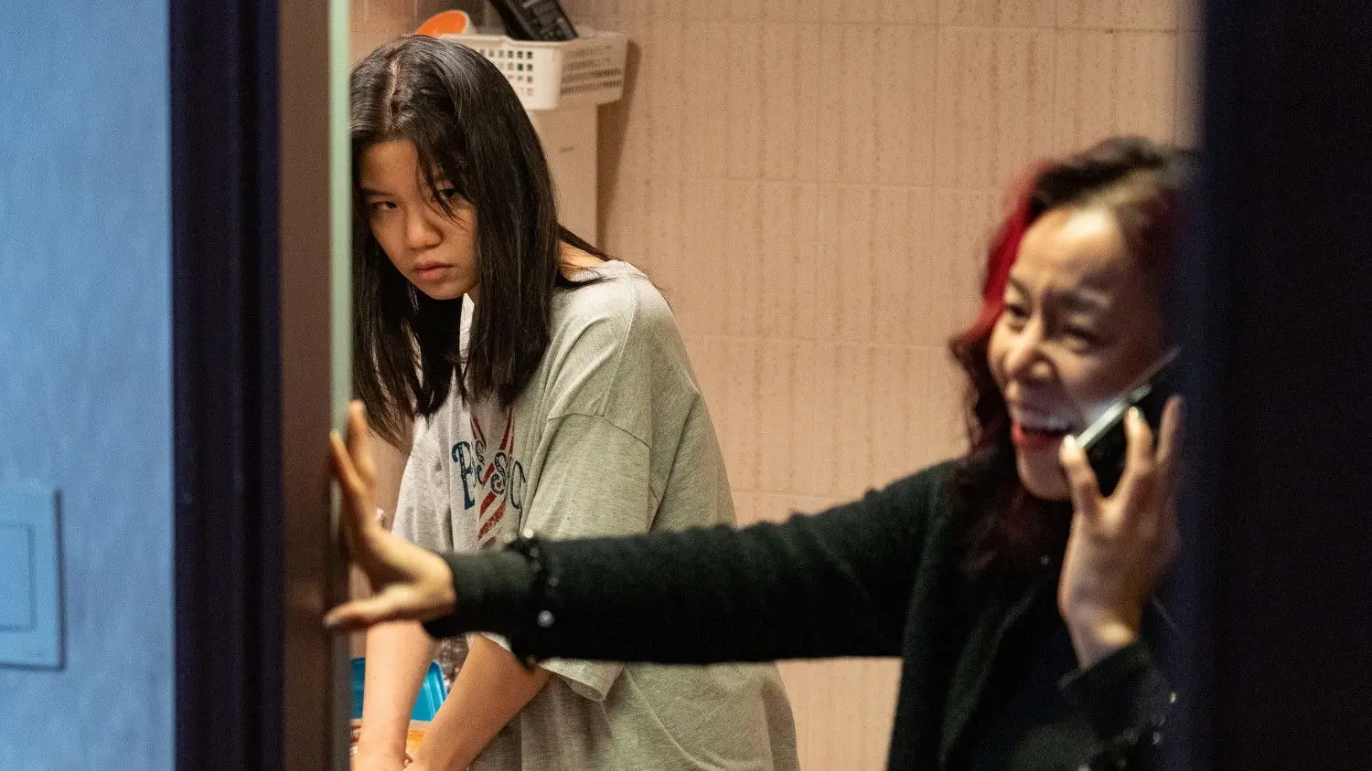 The Apartment with Two Women backdrop