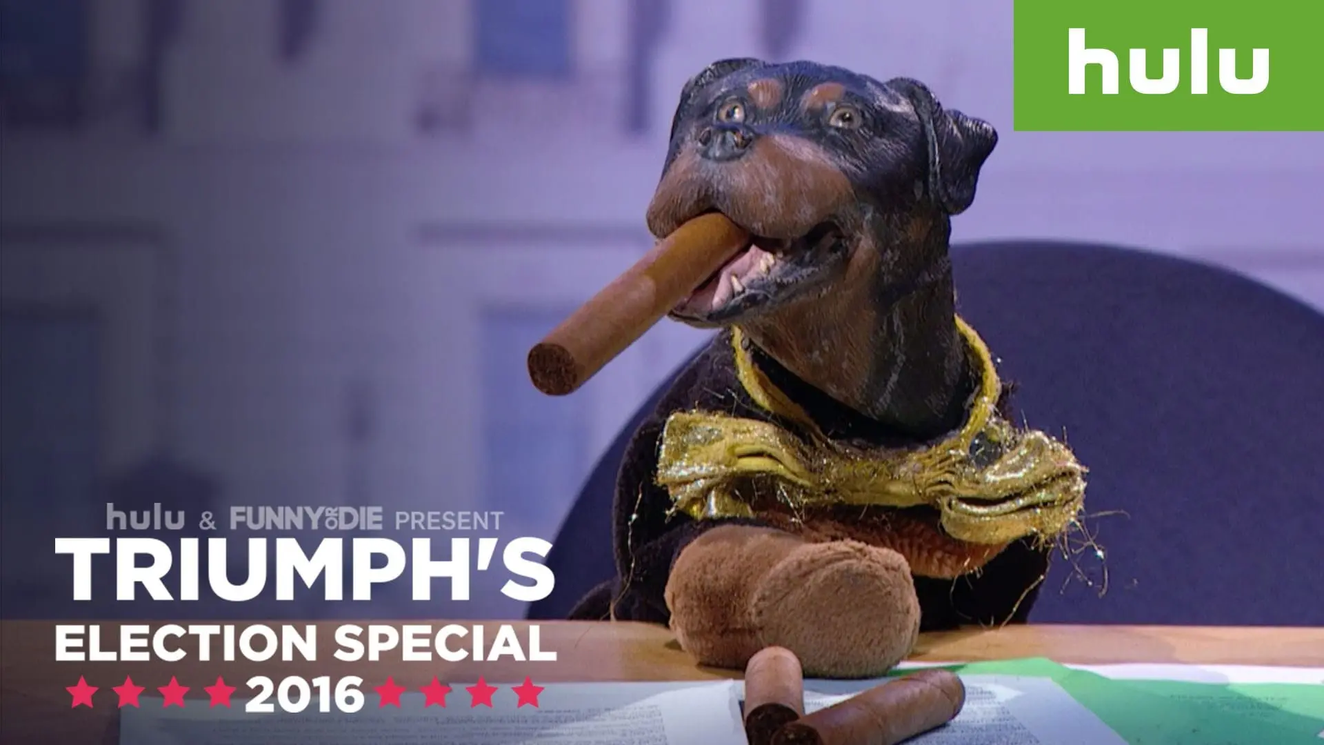 Triumph's Election Special 2016 backdrop