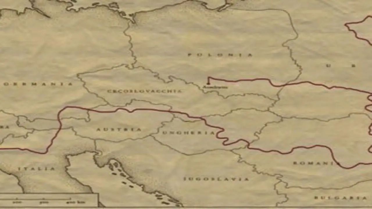 Primo Levi's Journey backdrop