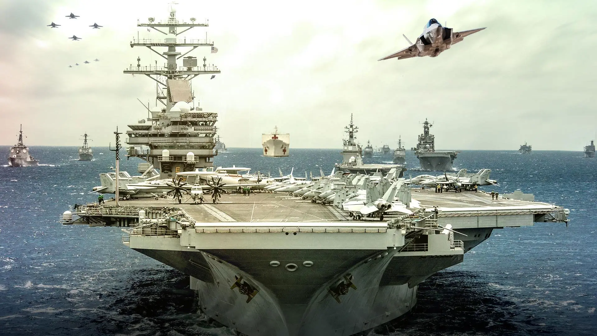 Aircraft Carrier: Guardian of the Seas backdrop