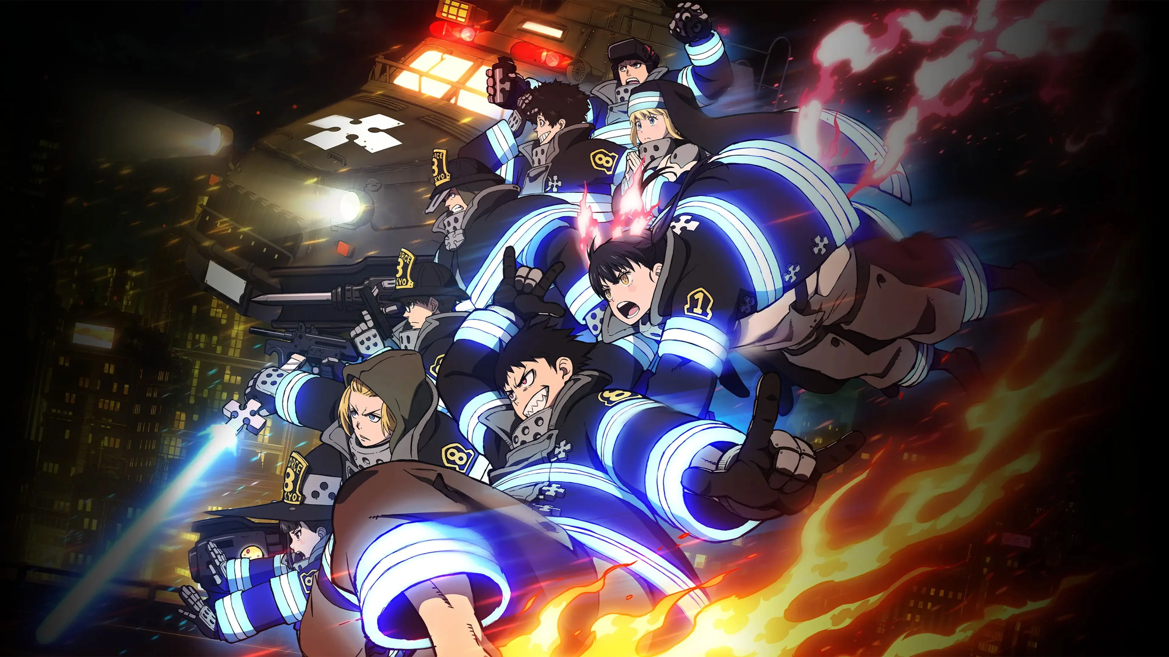 Fire Force backdrop
