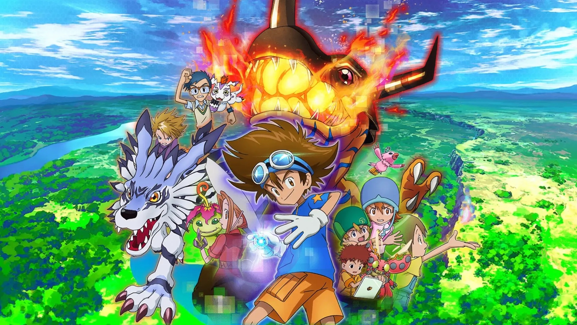 Digimon Adventure: backdrop