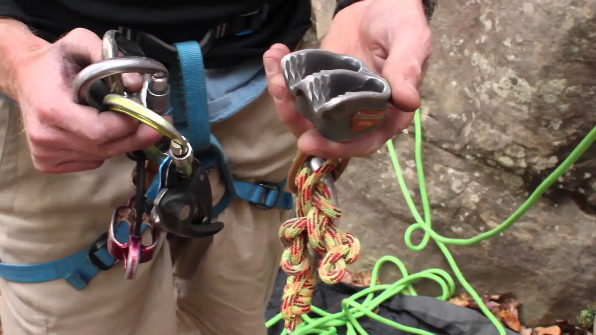 Climb When Ready - A Course in Rock Climbing backdrop