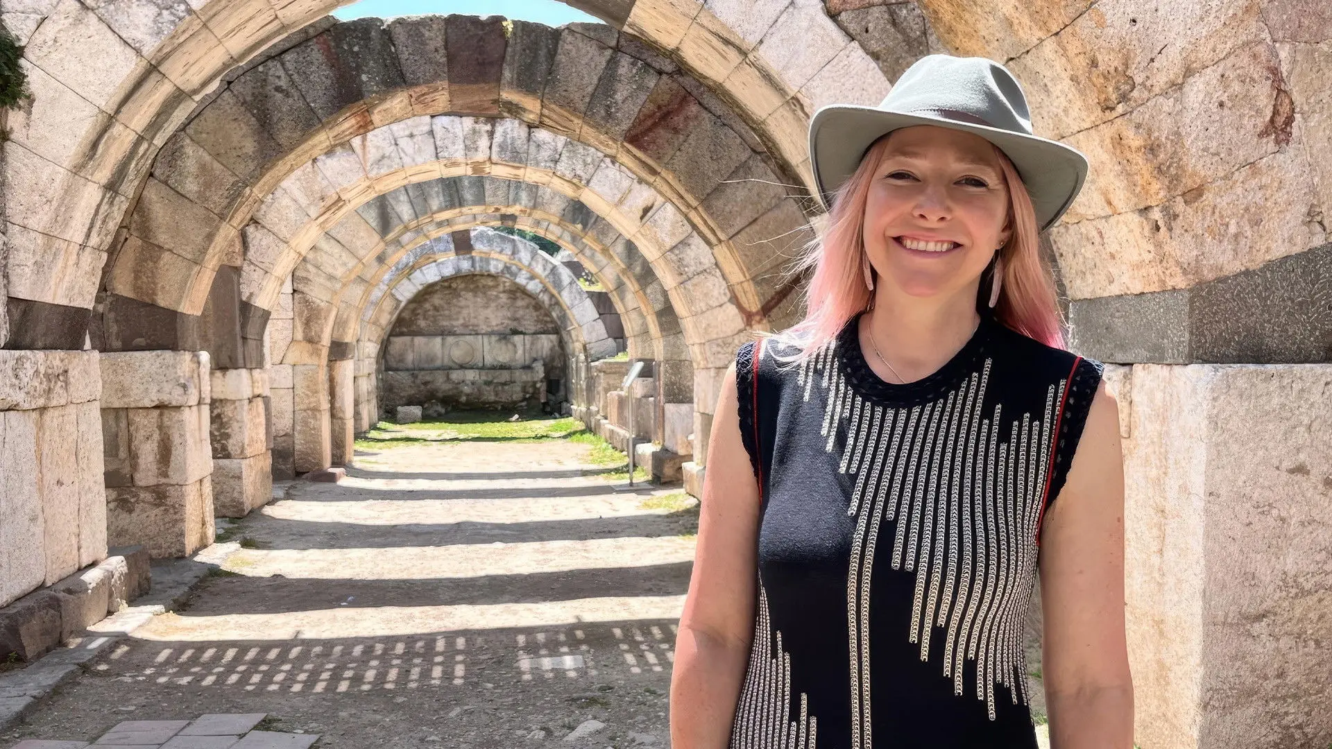 Ancient Greece By Train backdrop