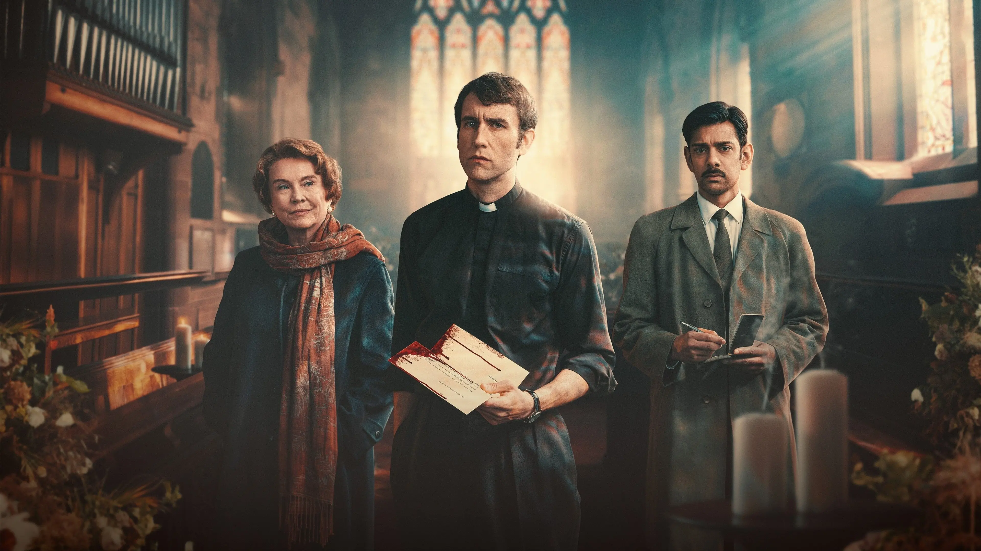 Murder Before Evensong backdrop