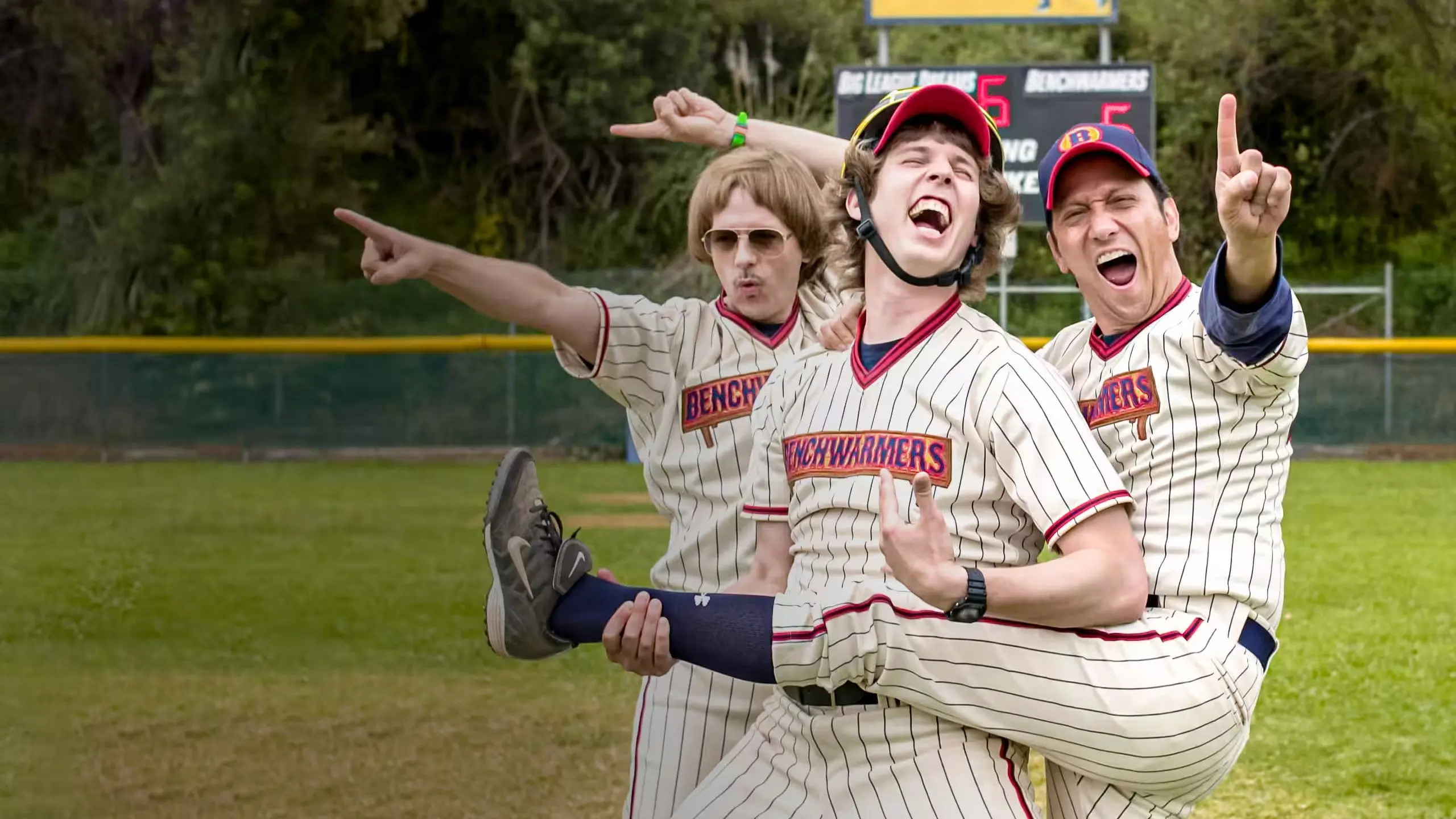 The Benchwarmers backdrop