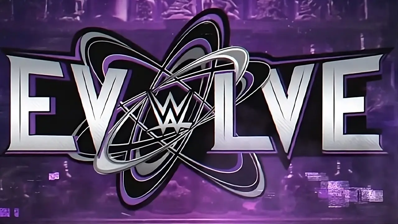 WWE EVOLVE backdrop