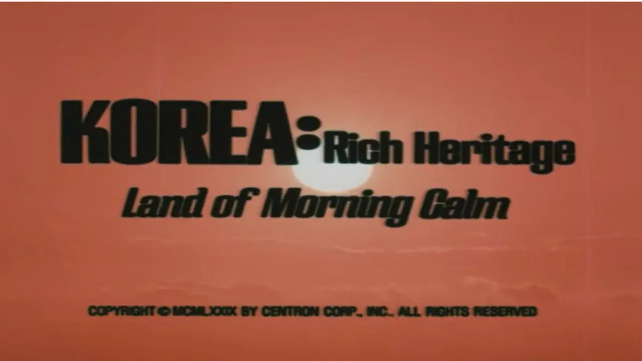 Korea: Rich Heritage, Land of Morning Calm backdrop