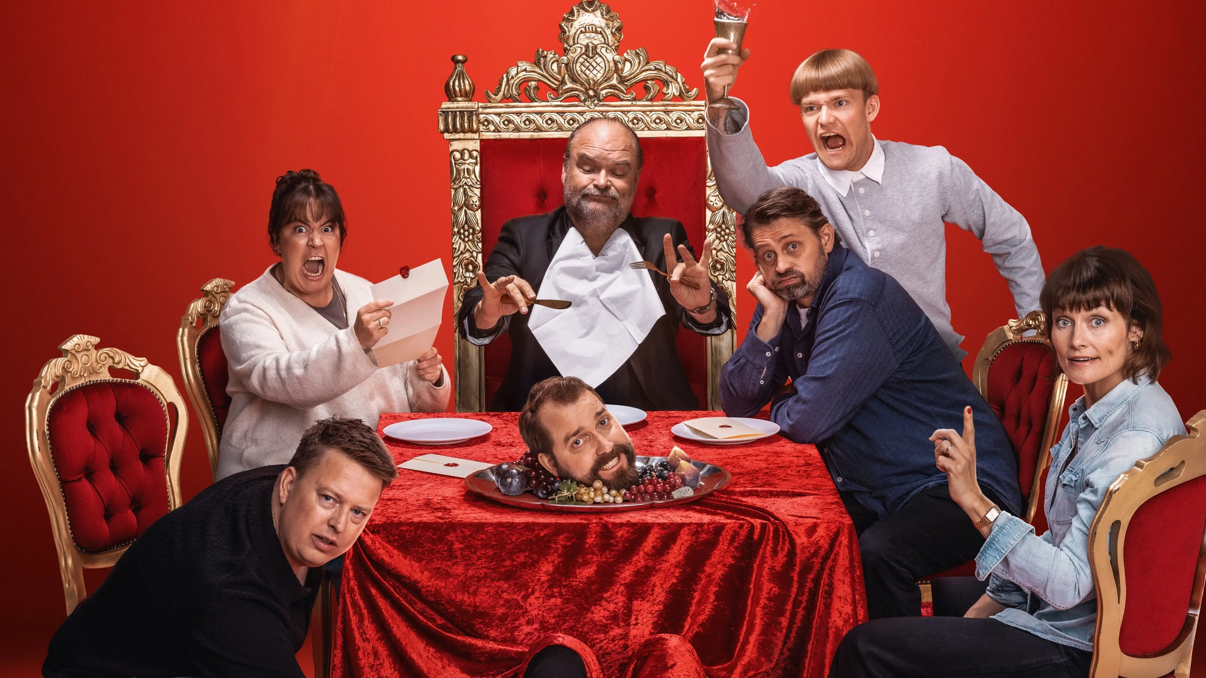 Taskmaster Norway backdrop