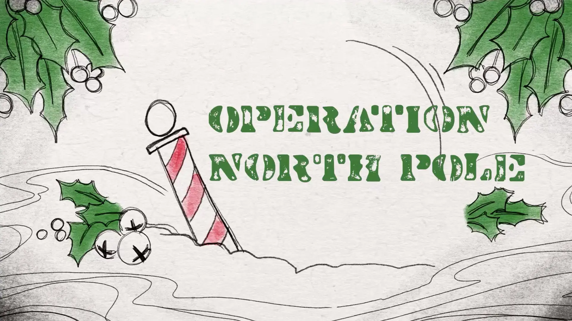 Operation North Pole backdrop