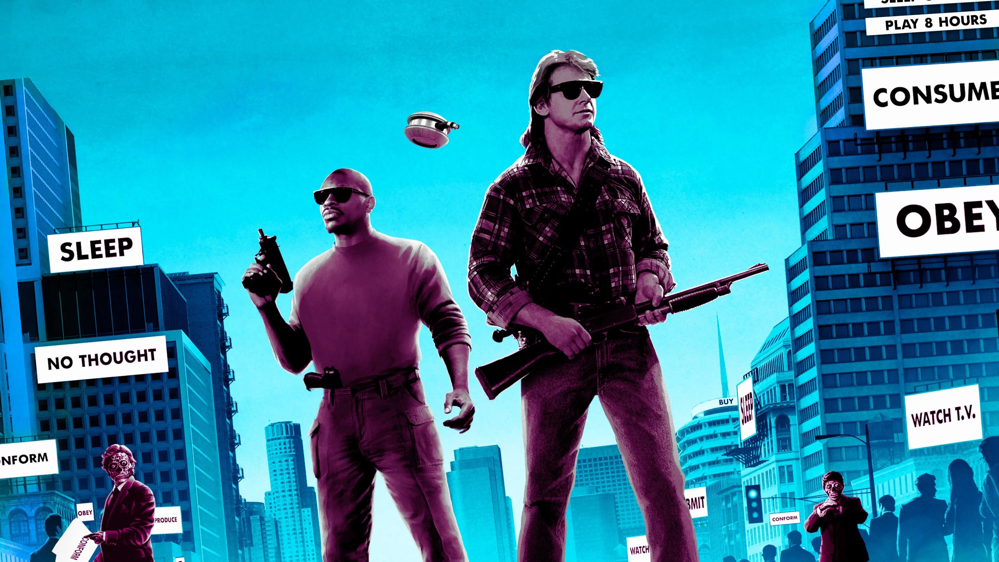 They Live backdrop