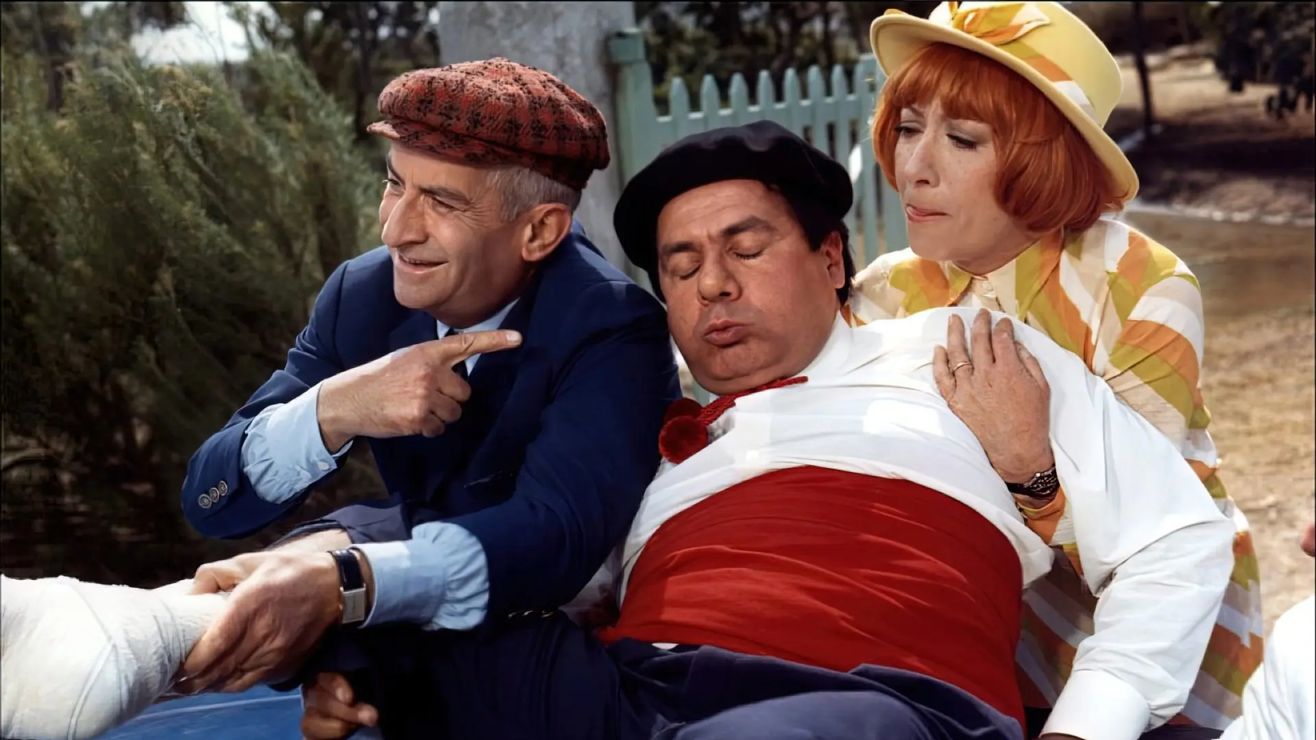 The Little Bather backdrop