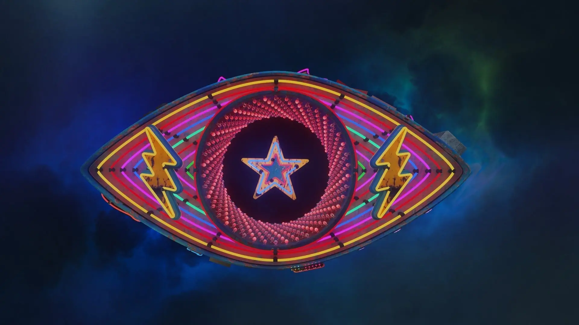 Celebrity Big Brother backdrop