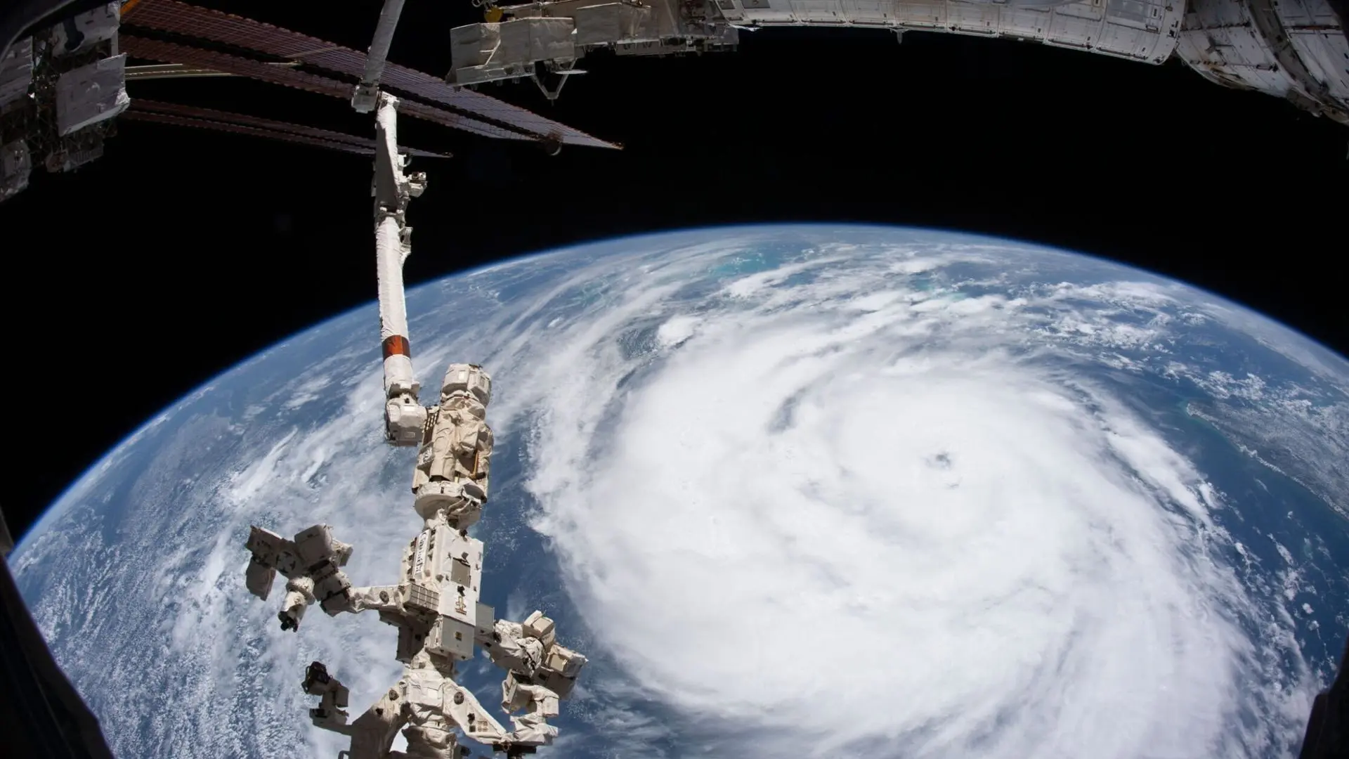 Hurricanes From Above backdrop