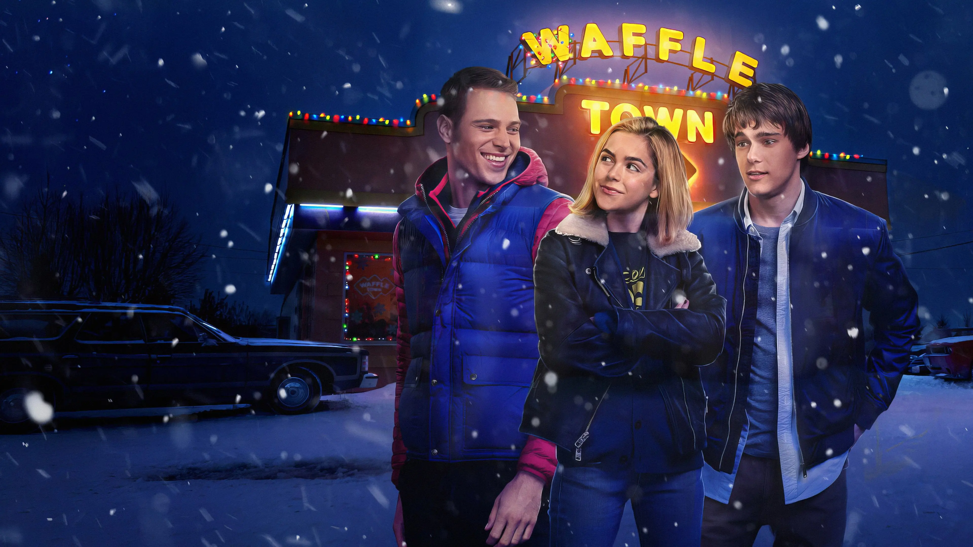 Let It Snow backdrop