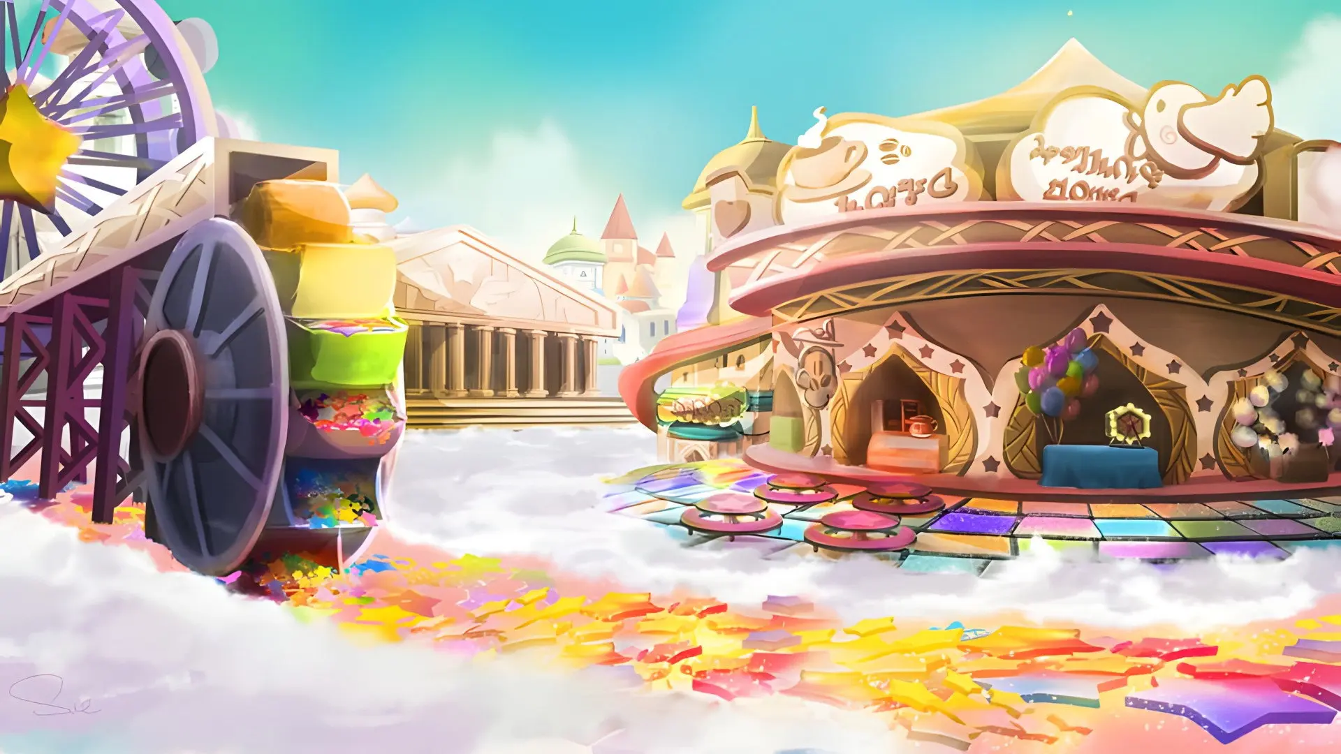 Meet the Pegasus backdrop