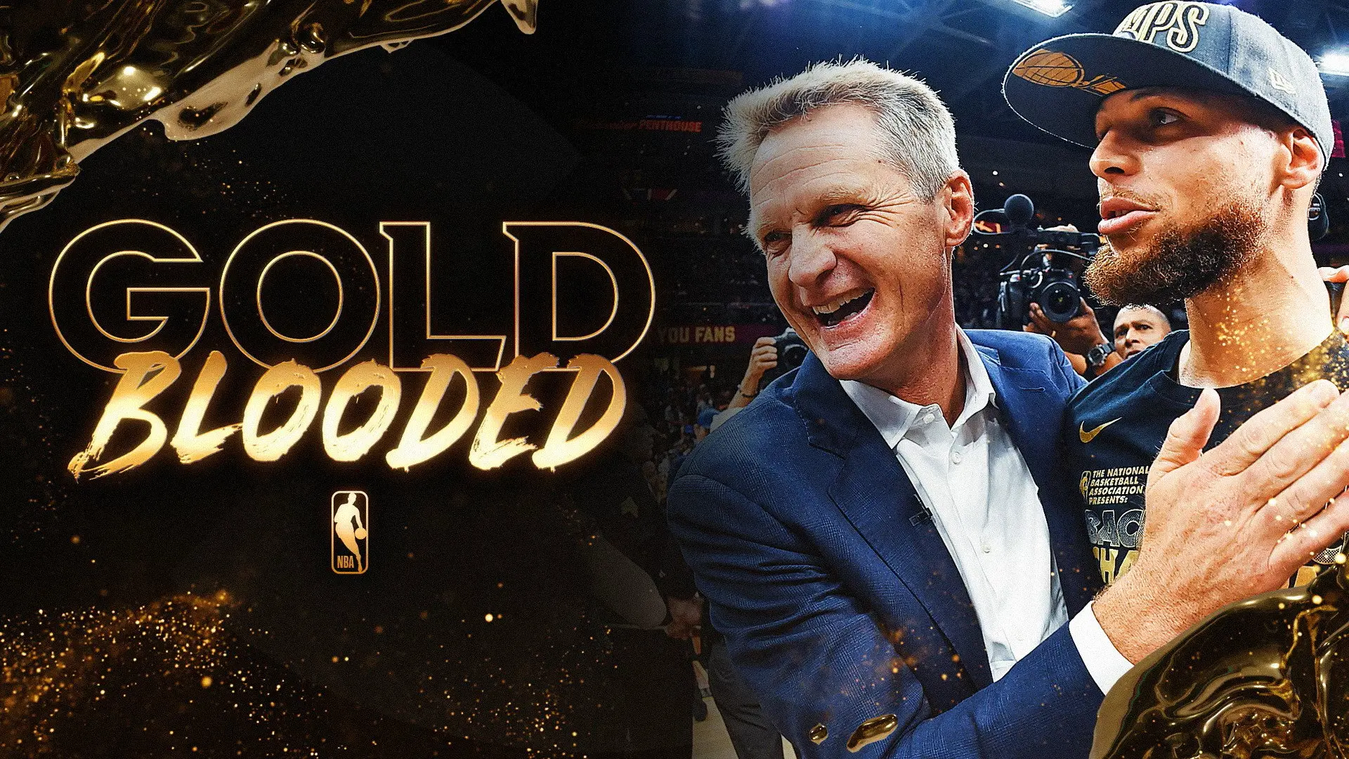 Gold Blooded backdrop