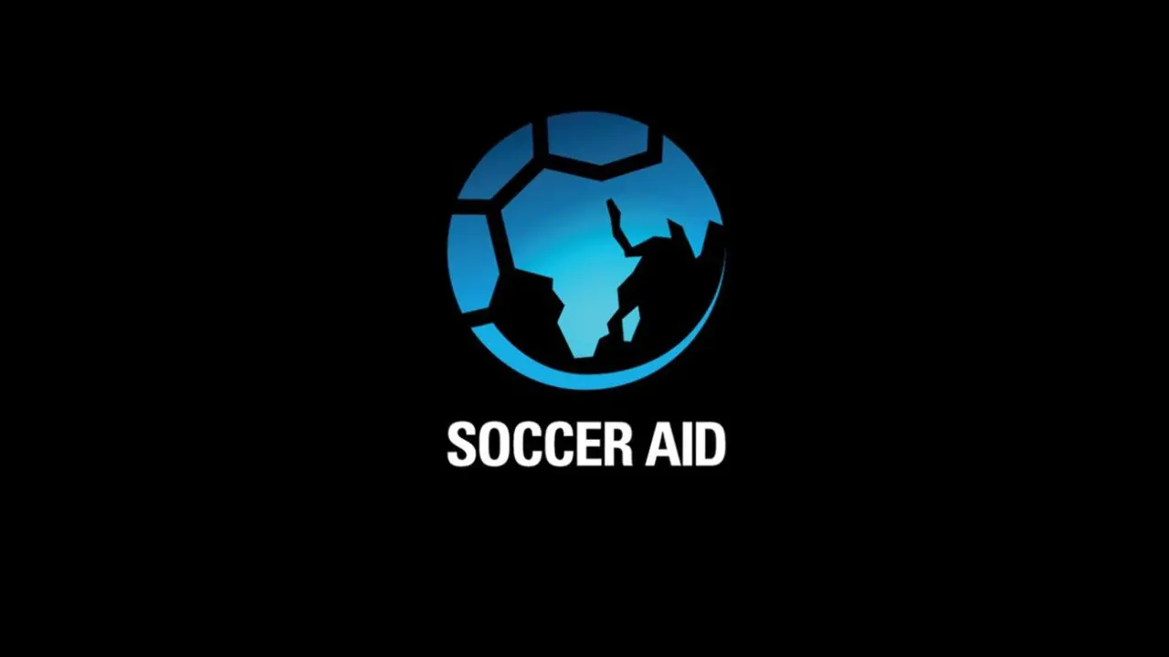 Soccer Aid backdrop