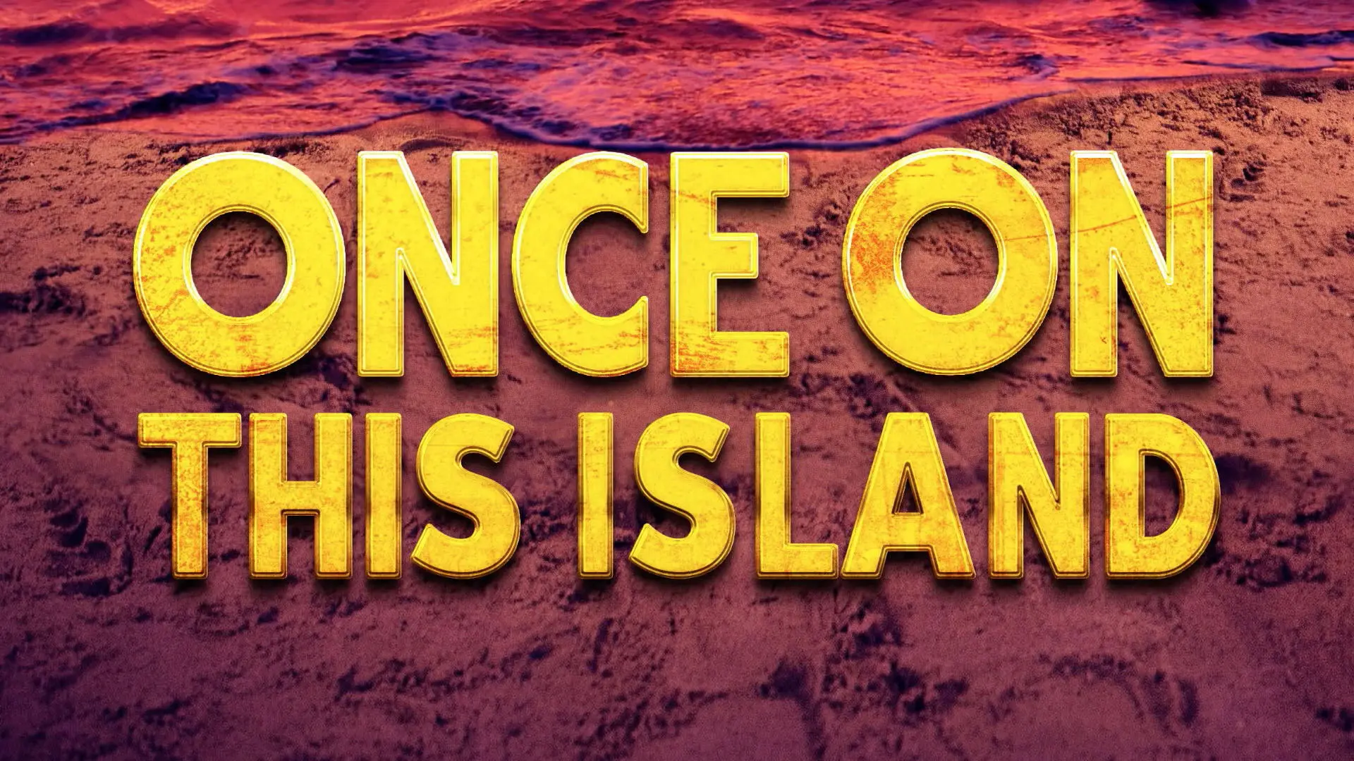 Once on This Island backdrop