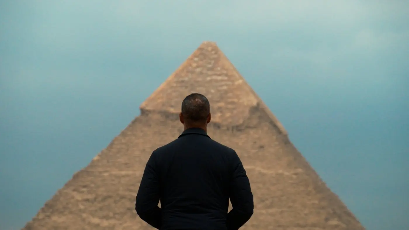 Ruud Gullit en de mysteries van het oude Egypte backdrop
