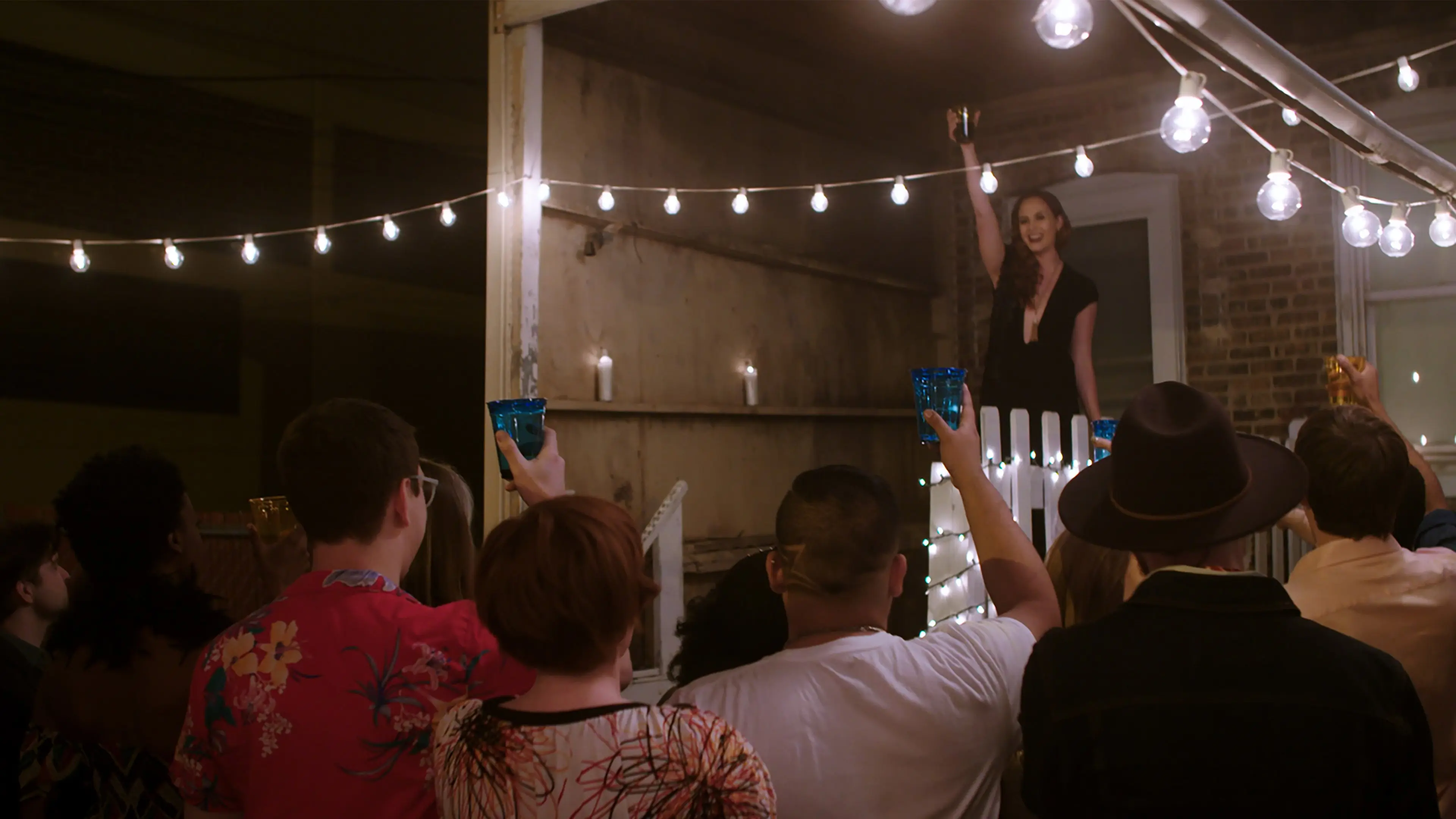 2 in the Bush: A Love Story backdrop