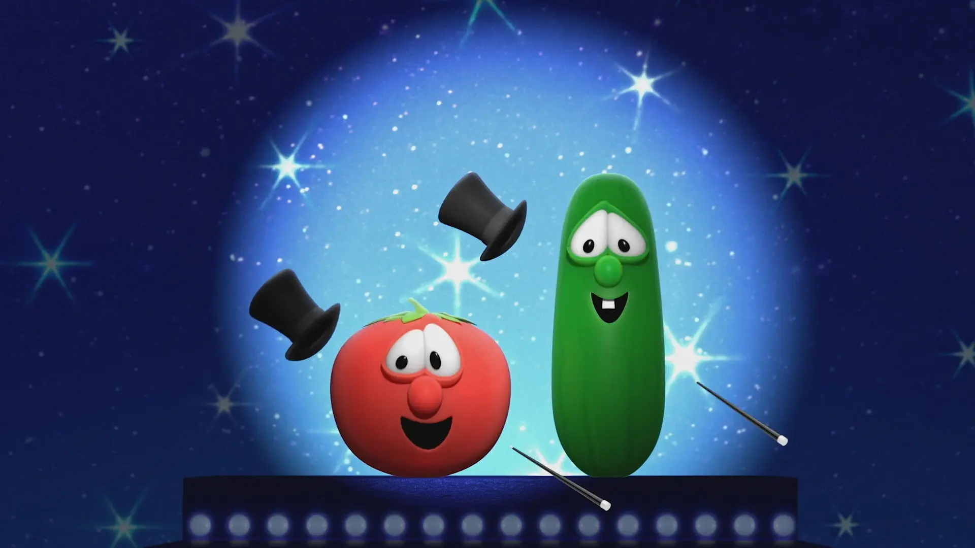 The VeggieTales Show backdrop