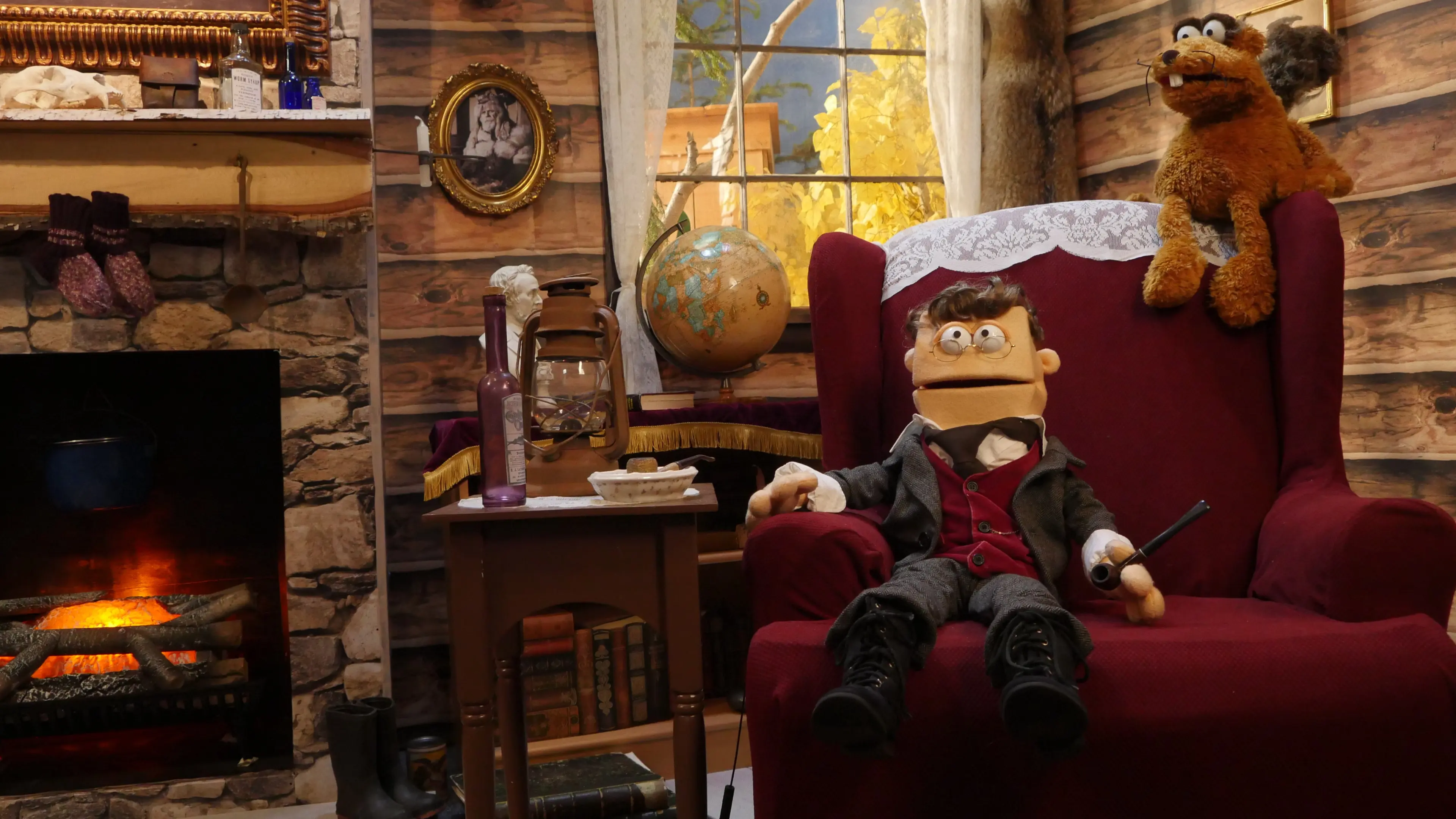 Robert Service's Tales of the North backdrop