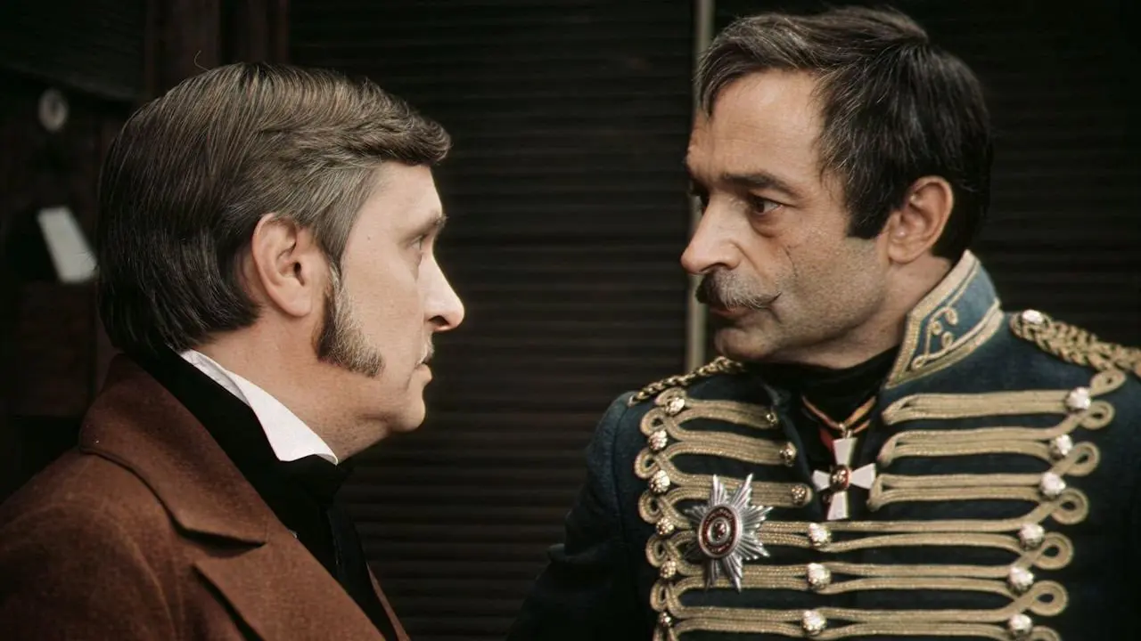 Say a Word for the Poor Hussar backdrop