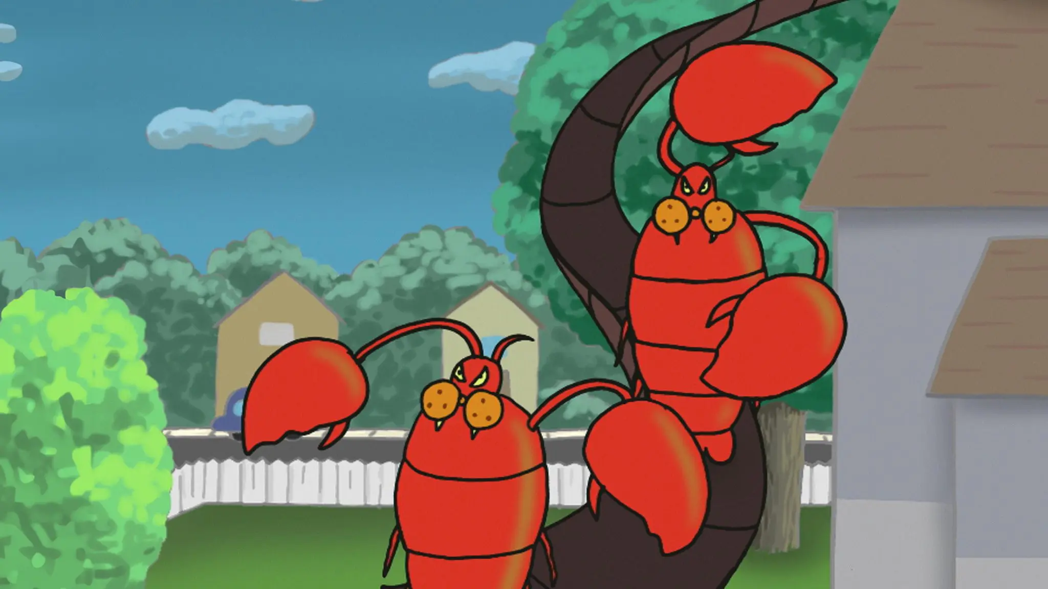 Invasion of the Space Lobsters backdrop