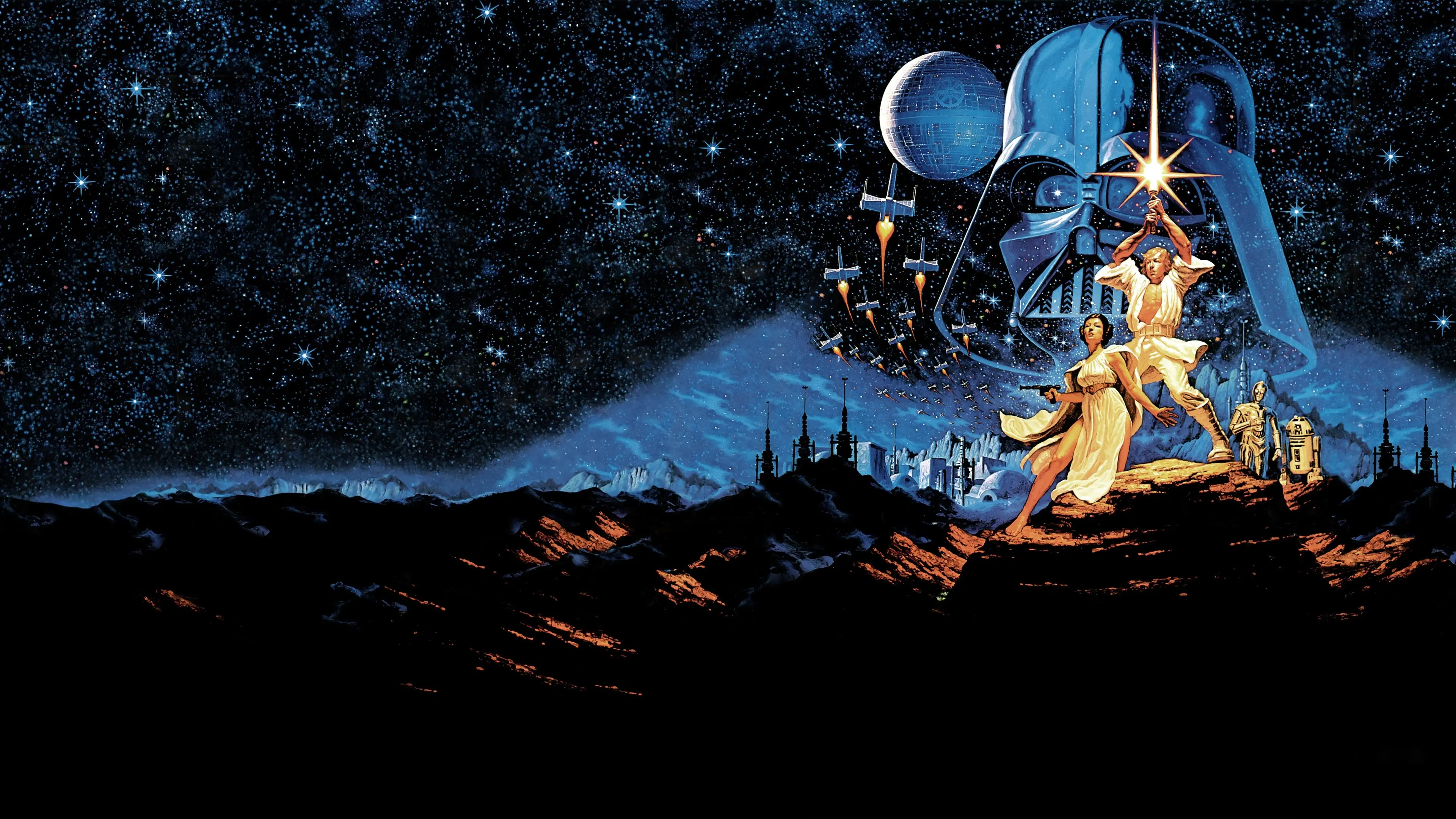 Star Wars backdrop