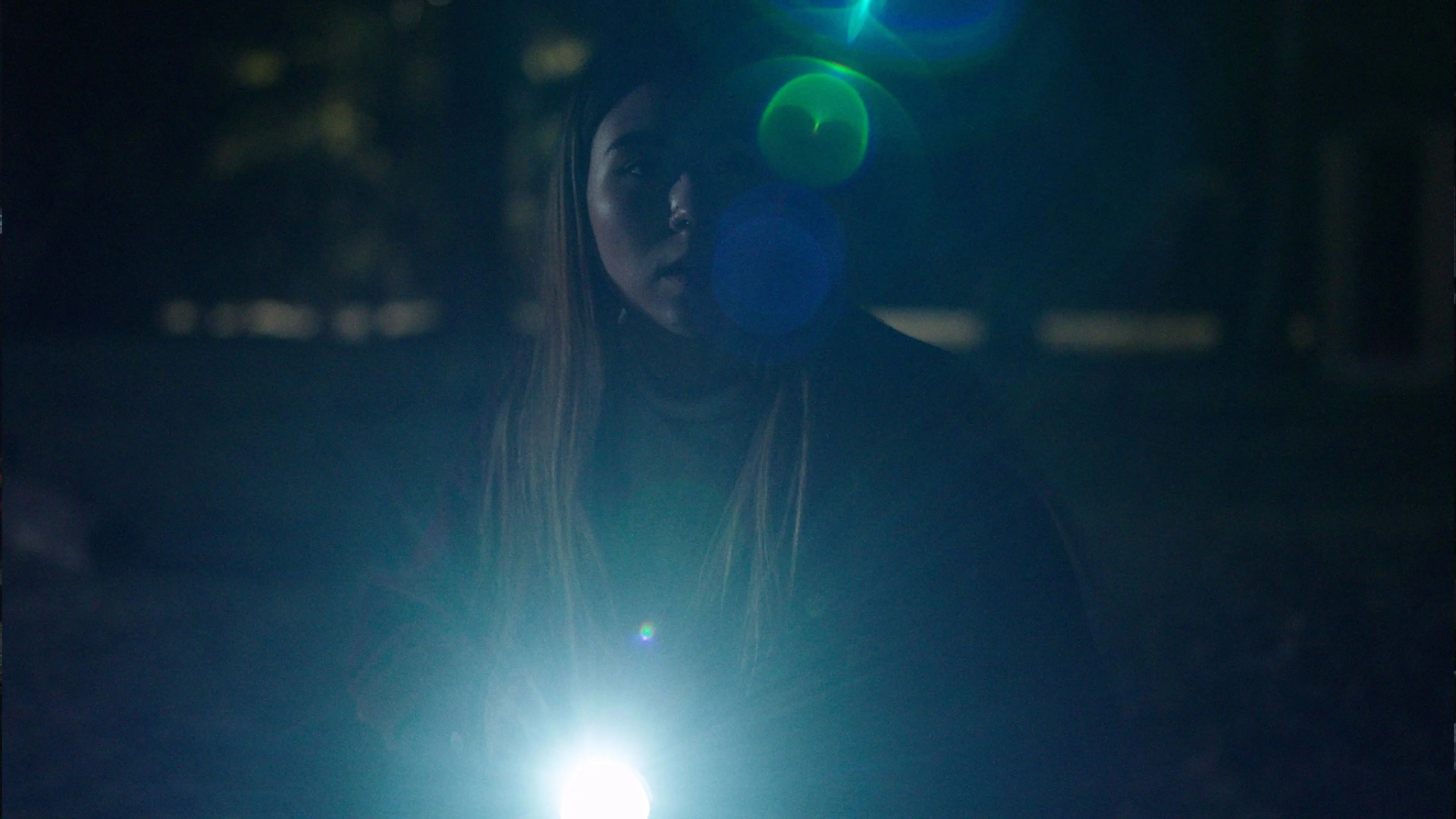 When Shadows Dance at Night backdrop