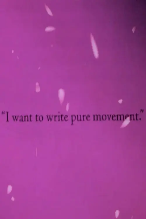 I Want to Write Pure Movement