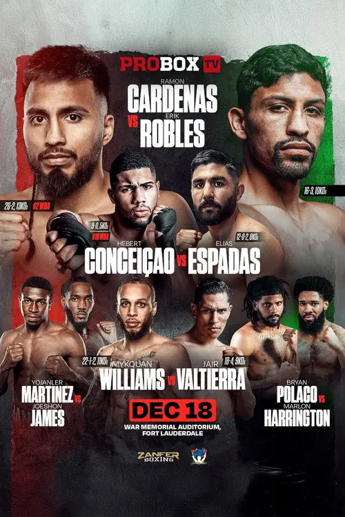 Ramon Cardenas vs. Erik Robles