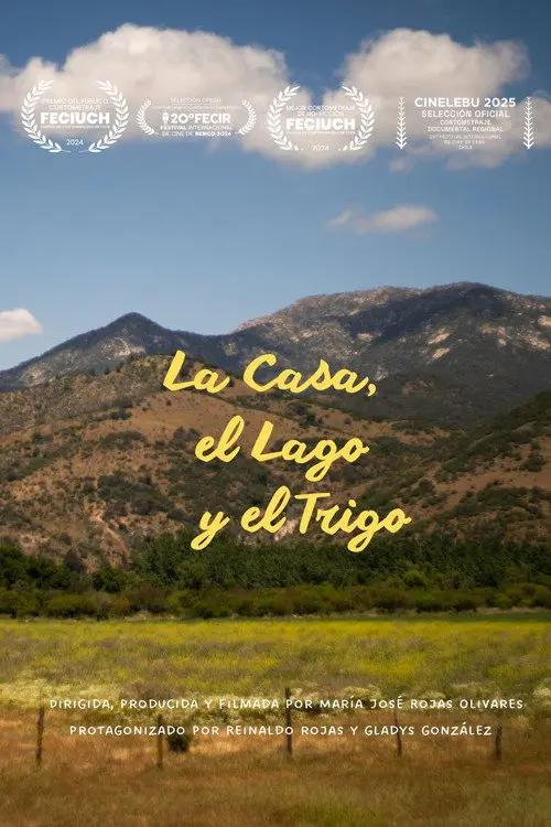 La casa, el lago y el trigo