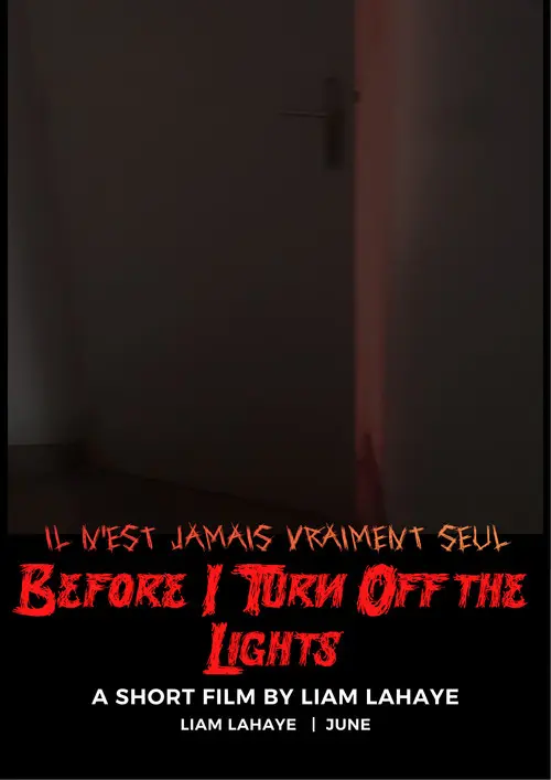 Before I Turn Off the Lights