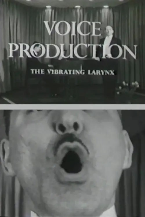 Voice Production: The Vibrating Larynx