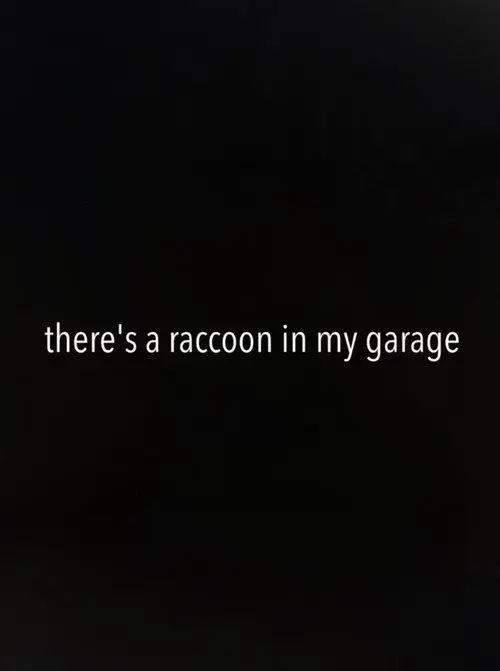 There's a Raccoon in My Garage