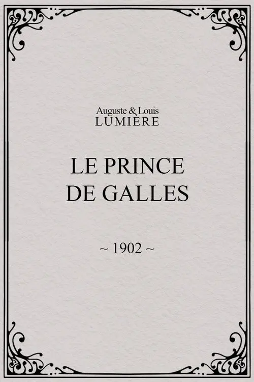 Le prince de Galles