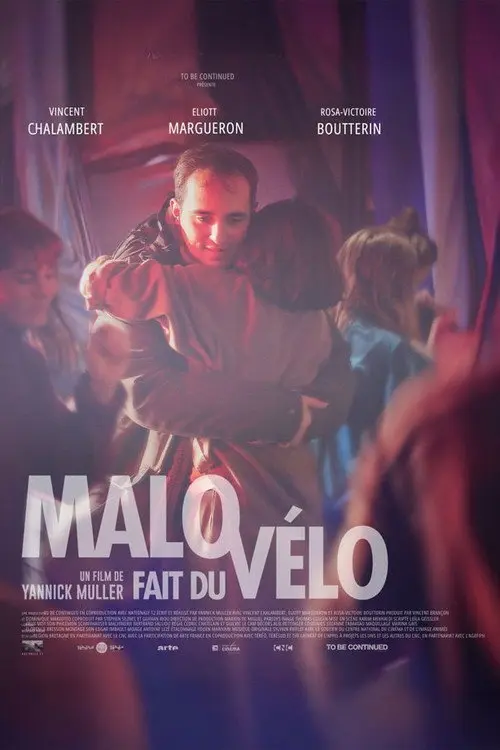 Malo fait du vélo
