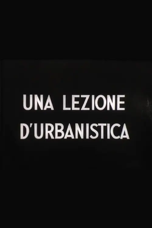 A lesson on urbanism