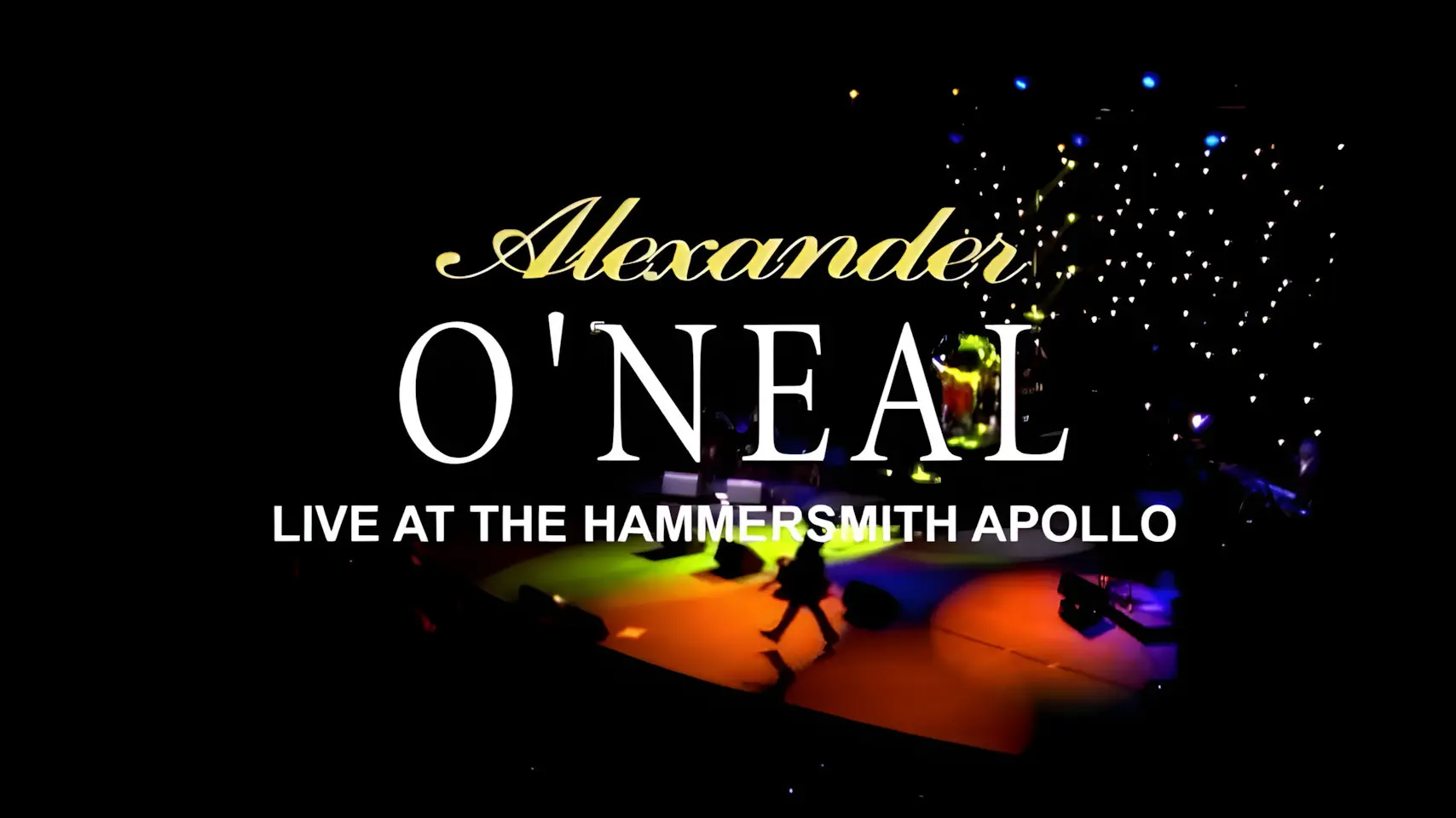 Alexander O'Neal: Live at the Hammersmith Apollo backdrop