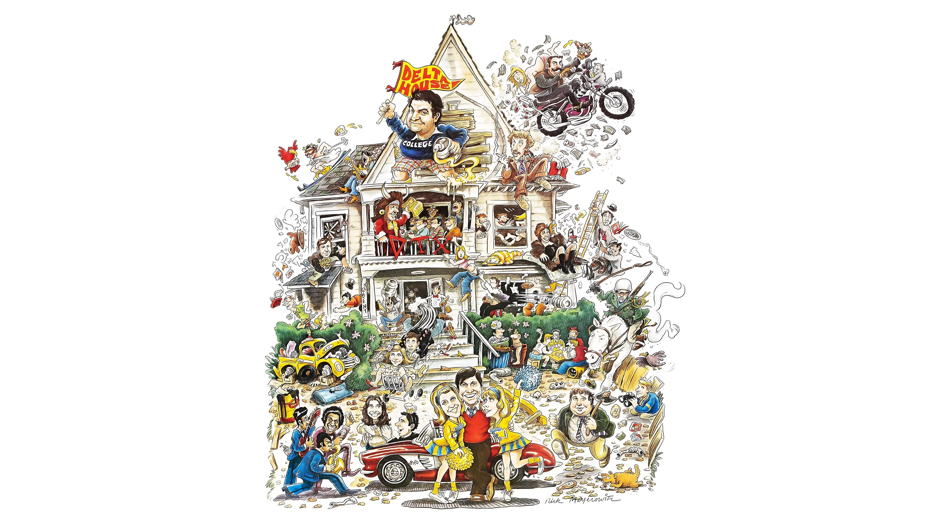 Animal House backdrop