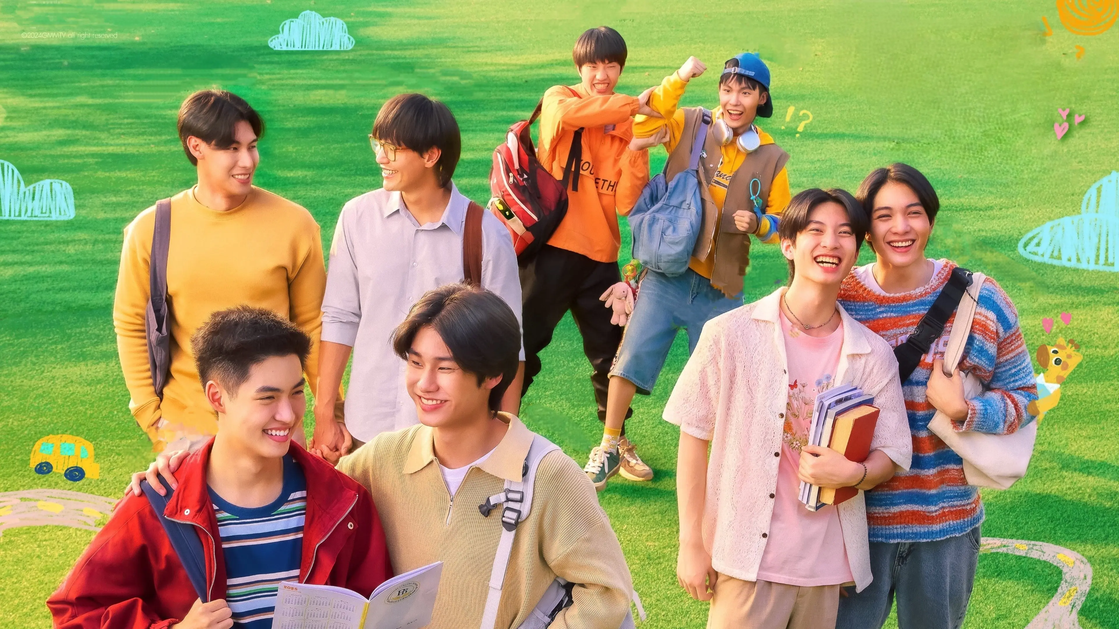 Boys In Love backdrop
