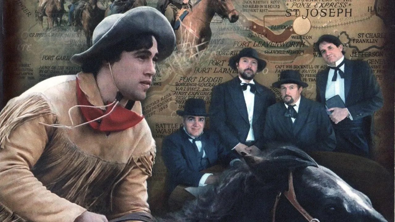Days of the Pony Express backdrop