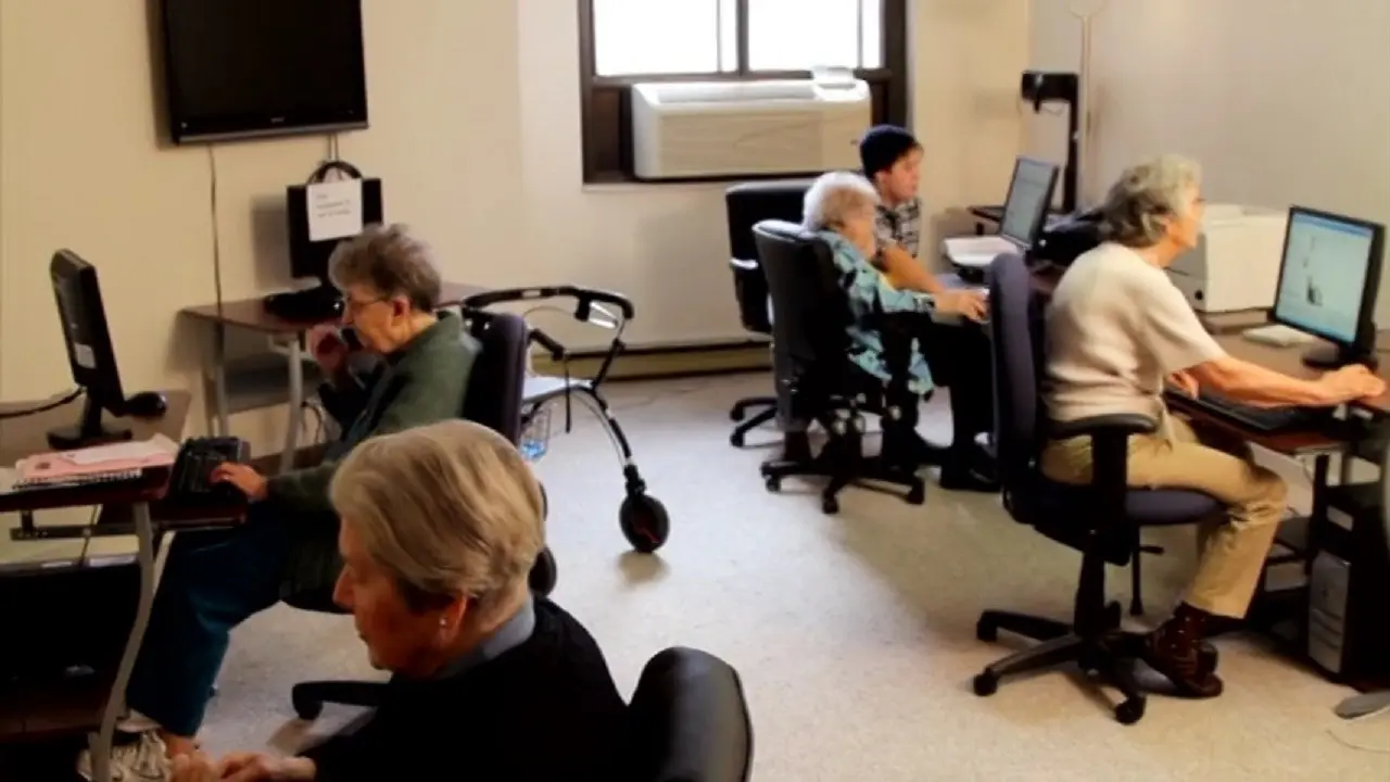 Cyber-Seniors backdrop