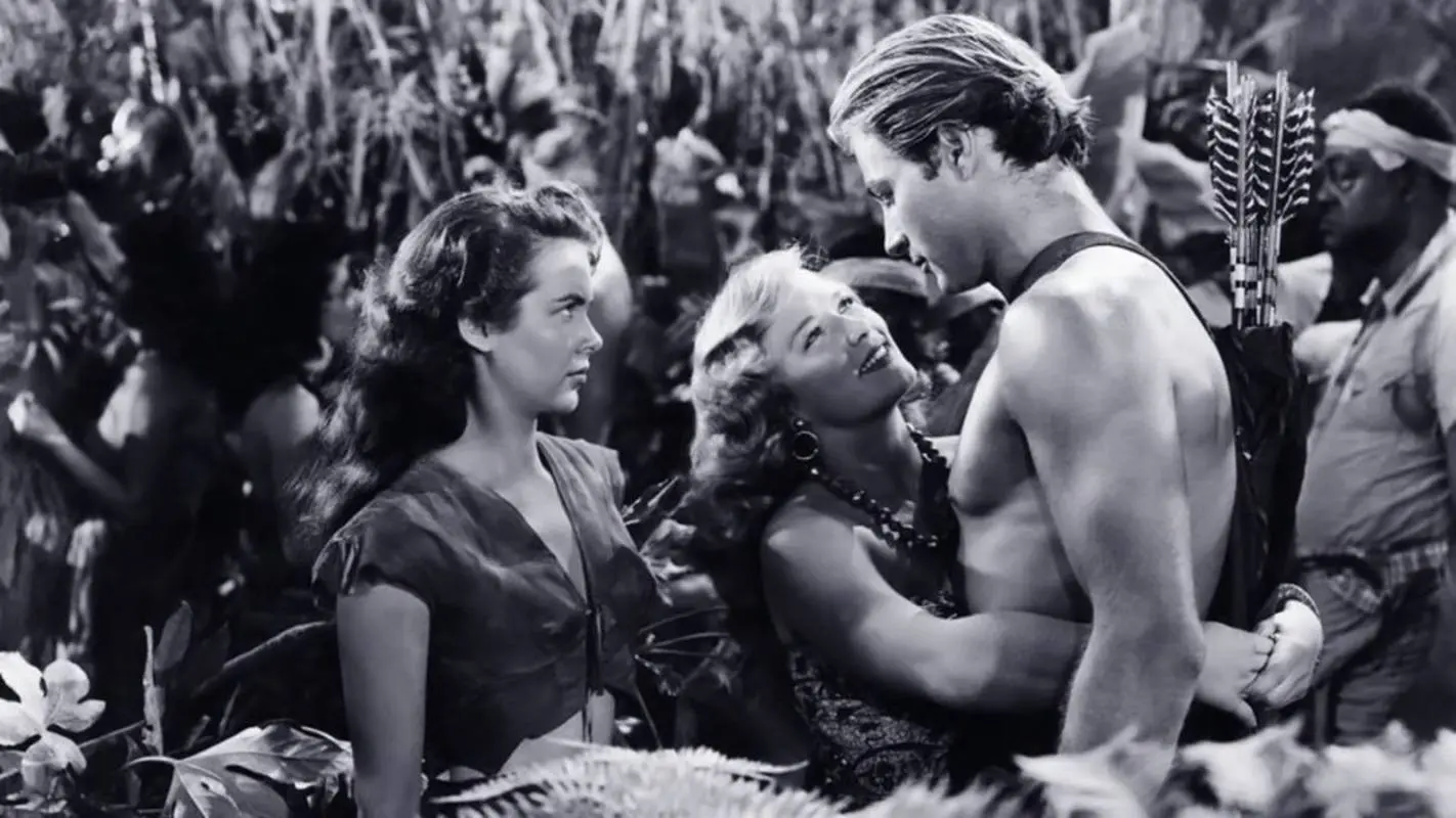 Tarzan and the Slave Girl backdrop