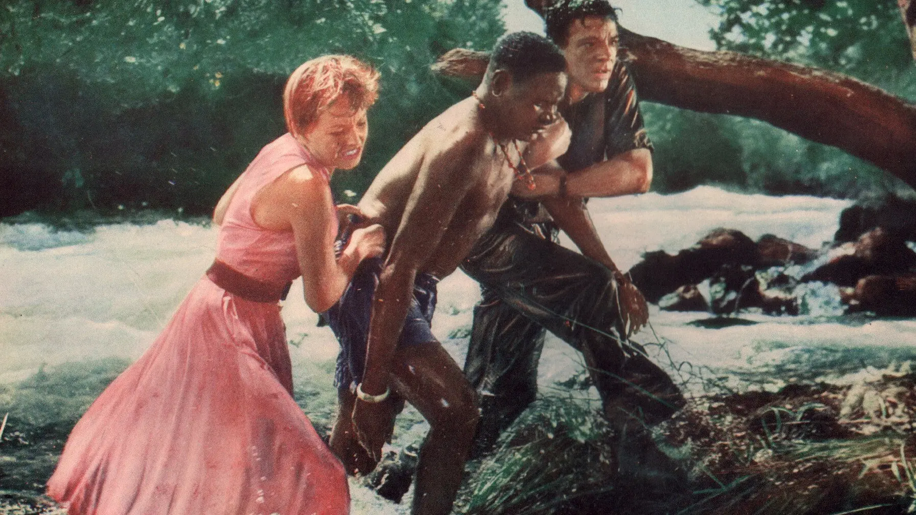Duel in the Jungle backdrop