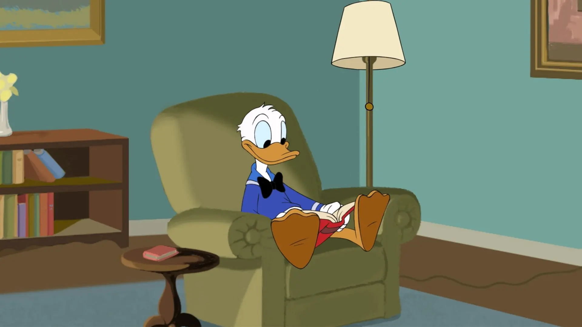 D.I.Y. Duck backdrop